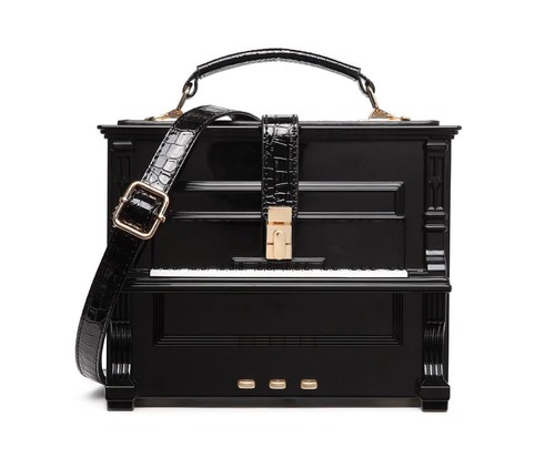 Piano shaped purse - shaped,