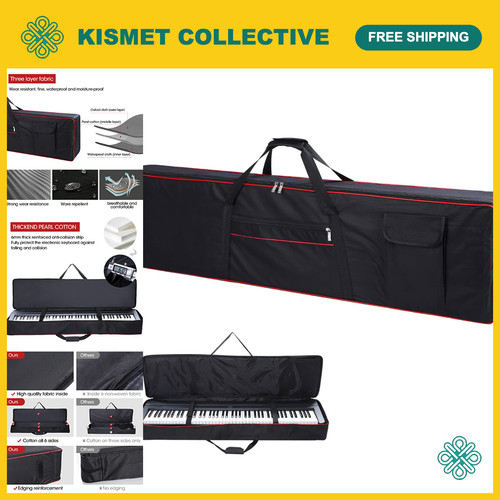 Key soft padded piano gig - 88-key,